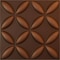 Ekena Millwork 19 5/8in. W x 19 5/8in. H Wallflower EnduraWall Decorative 3D Wall Panel Covers 2.67 Sq. Ft. WP20X20WADRU - alternate 1